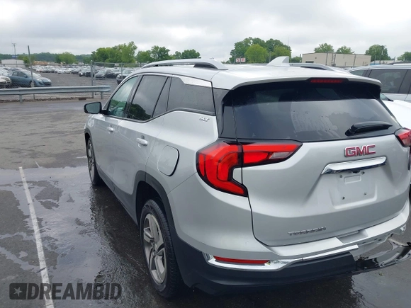 2020 GMC Terrain SLT z VIN 3GKALPEV6LL136556, wystawiony jako IAAI lot #42228618 z przebiegiem 85 070 mil mil oraz . Historia ofert i sprzedaży dostępna na DreamBid. Obrazek 3.