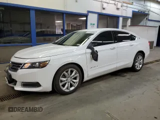 2017 Chevrolet Impala LT with VIN 2G1105SA1H9152015, listed as a Copart auction lot 51183235 with 146,724 mi miles and Salvage Title. Bid and sale history available at DreamBid. Image 1.