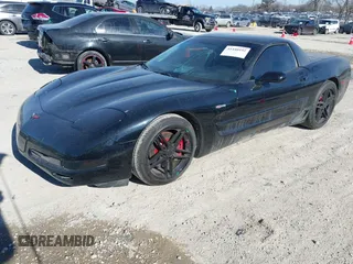 2002 Chevrolet Corvette Z06 with VIN 1G1YY12S225131395, listed as a IAAI auction lot 41440192 with 100,557 mi miles. Bid and sale history available at carsss.com. Image 18.