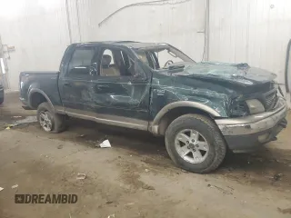 2002 Ford F-150 XLT with VIN 1FTRW08L22KC13446, listed as a Copart auction lot 51702495 with 0 mi miles and Salvage Title. Bid and sale history available at carsss.com. Image 4.