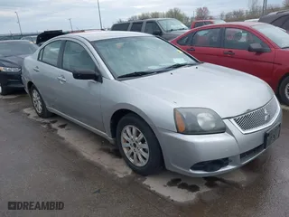 2011 Mitsubishi Galant FE with VIN 4A32B2FF8BE009056, listed as a IAAI auction lot 42047091 with 160,535 mi miles. Bid and sale history available at carsss.com. Image 1.