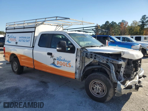 2019 Ford F-250 XL z VIN 1FT7X2A69KEC73615, wystawiony jako Copart lot #81683574 z przebiegiem 125 534 mil mil oraz Szkoda całkowita • Salvage title. Historia ofert i sprzedaży dostępna na DreamBid. Obrazek 1.