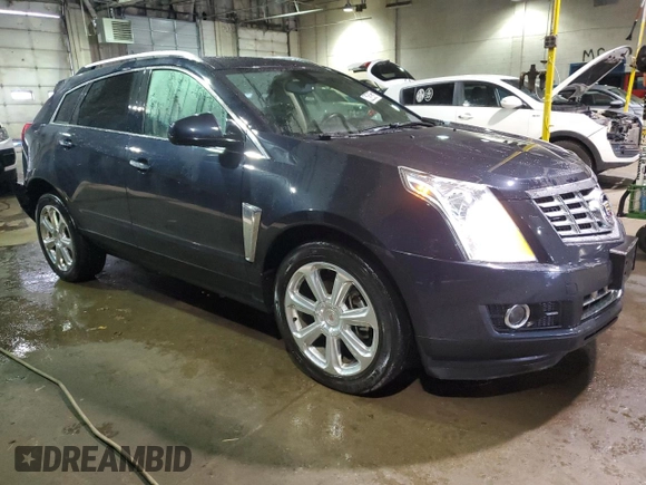 2014 Cadillac SRX Performance Collection with VIN 3GYFNFE32ES524469, listed as a Copart auction lot 46433425 with 79,497 mi miles and Clean title. Bid and sale history available at DreamBid. Image 4.