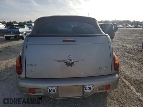 2005 Chrysler PT Cruiser GT with VIN 3C3AY75S25T324436, listed as a Copart auction lot 79675584 with Not Provided miles and Salvage Title. Bid and sale history available at carsss.com. Image 6.