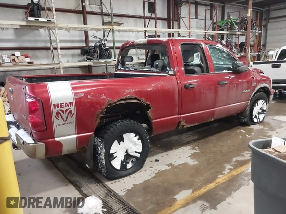 2008 Dodge 1500 ST with VIN 1D7HU18268J109545, listed as a IAAI auction lot 41618677 with 198,251 mi miles and . Bid and sale history available at DreamBid. Image 4.