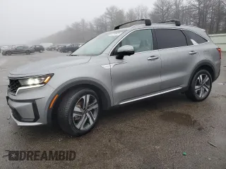 2023 Kia Sorento Hybrid SX Prestige with VIN KNDRKDLG4P5220952, listed as a Copart auction lot 43743635 with 13,991 mi miles and Clean Title. Bid and sale history available at carsss.com. Image 1.