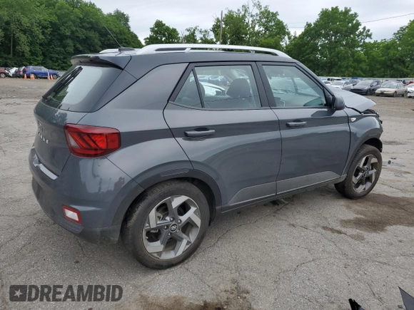 2024 Hyundai Venue Limited with VIN KMHRC8A35RU313083, listed as a Copart auction lot 62710675 with Not provided miles and Salvage title. Bid and sale history available at DreamBid. Image 3.