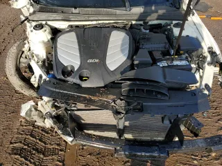 2016 Kia Cadenza with VIN KNALN4D76G5215146, listed as a Copart auction lot 46990565 with 95,512 mi miles and Salvage Title. Bid and sale history available at DreamBid. Image 12.