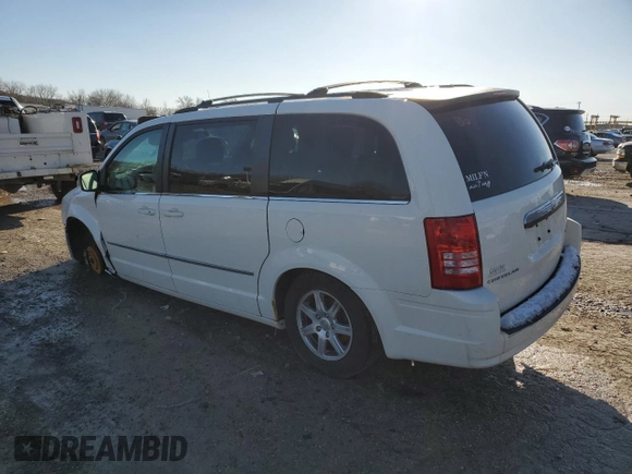 2010 Chrysler Town & Country Touring with VIN 2A4RR5D18AR320312, listed as a Copart auction lot 47983065 with 209,608 mi miles and Salvage Title. Bid and sale history available at carsss.com. Image 2.
