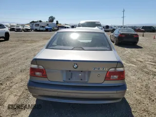2002 BMW 5 Series 530iA with VIN WBADT63422CH95032, listed as a Copart auction lot 60777994 with 191,220 mi miles and Salvage Title. Bid and sale history available at carsss.com. Image 6.
