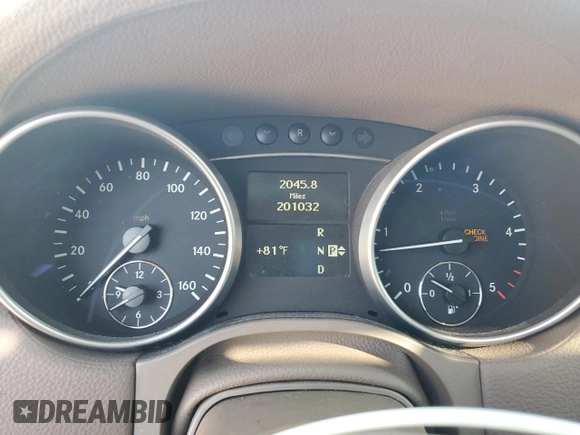 2009 Mercedes-Benz GL-Class 3.0L BlueTEC with VIN 4JGBF25E09A487145, listed as a Copart auction lot 69584134 with 201,032 mi miles and Clean Title. Bid and sale history available at carsss.com. Image 9.