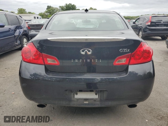 2007 Infiniti G35 G35x with VIN JNKBV61F47M812595, listed as a Copart auction lot 69749284 with 158,163 mi miles and Salvage Title. Bid and sale history available at DreamBid. Image 6.