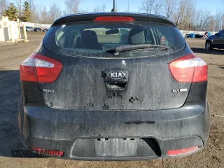 2015 Kia Rio EX with VIN KNADN5A31F6456357, listed as a Copart auction lot 48820165 with 108,865 mi miles and Clean Title. Bid and sale history available at carsss.com. Image 6.