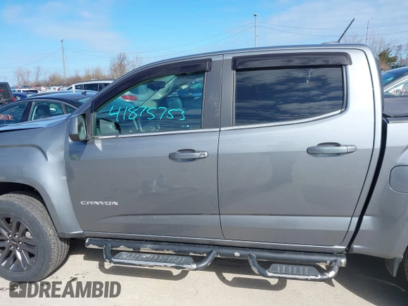 2019 GMC Canyon 4WD SLE with VIN 1GTG6CEN6K1352824, listed as a IAAI auction lot 41875753 with 60,684 mi miles. Bid and sale history available at carsss.com. Image 15.