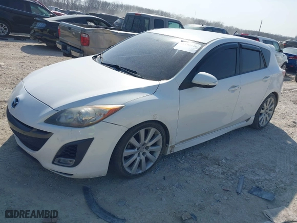 2010 Mazda Mazda3 s Sport with VIN JM1BL1H69A1209053, listed as a IAAI auction lot 41796146 with 122,760 mi miles. Bid and sale history available at carsss.com. Image 2.