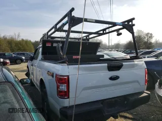 2020 Ford F-150 XL with VIN 1FTEX1EB9LFA60944, listed as a Copart auction lot 81302364 with 127,147 mi miles and Salvage Title. Bid and sale history available at carsss.com. Image 2.