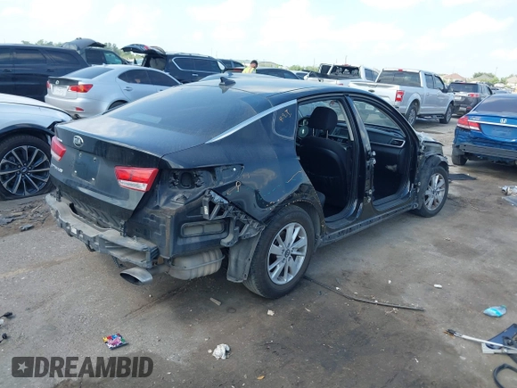 2016 Kia Optima LX z VIN 5XXGT4L39GG040542, wystawiony jako IAAI lot #42054804 z przebiegiem 112 018 mil mil oraz . Historia ofert i sprzedaży dostępna na DreamBid. Obrazek 4.
