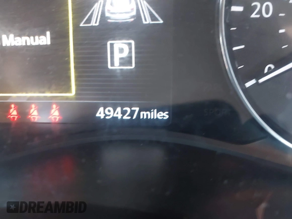 2023 Nissan Kicks SV with VIN 3N1CP5CV3PL558339, listed as a IAAI auction lot 41909842 with 49,427 mi miles. Bid and sale history available at carsss.com. Image 15.
