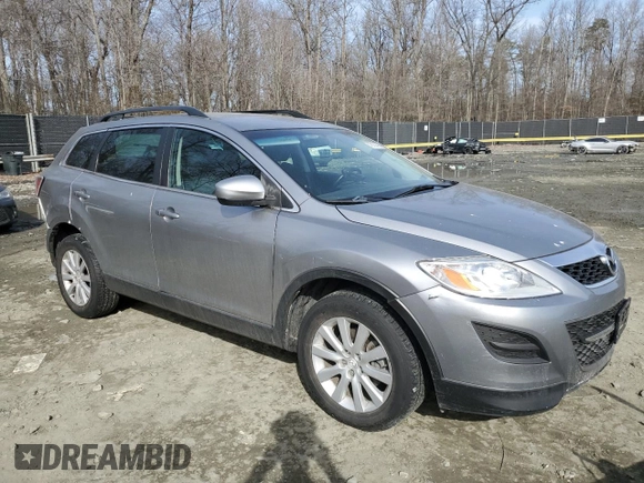 2010 Mazda CX-9 Sport with VIN JM3TB2MA2A0225759, listed as a Copart auction lot 43150095 with 119,130 mi miles and Salvage Title. Bid and sale history available at DreamBid. Image 4.