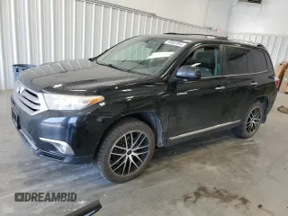 2013 Toyota Highlander Limited with VIN 5TDDK3EH2DS242481, listed as a Copart auction lot 59682864 with 153,973 mi miles and Salvage title. Bid and sale history available at DreamBid. Image 1.