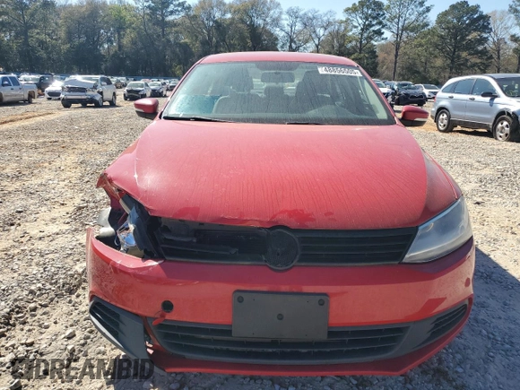 2014 Volkswagen Jetta Sedan SE with VIN 3VWD17AJ1EM262383, listed as a Copart auction lot 48856505 with 167,322 mi miles and Salvage Title. Bid and sale history available at carsss.com. Image 5.