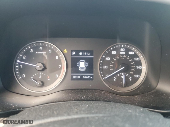 2019 Hyundai Tucson Value with VIN KM8J33A46KU026480, listed as a Copart auction lot 88980825 with 59,431 mi miles and Salvage Title. Bid and sale history available at carsss.com. Image 9.