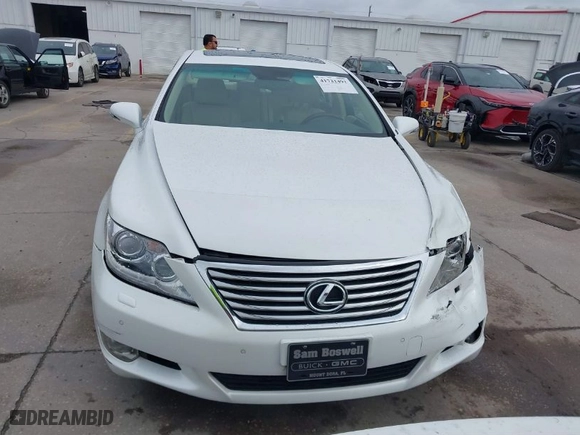 2012 Lexus LS 460 with VIN JTHBL5EF8C5110360, listed as a IAAI auction lot 41721492 with NaN miles. Bid and sale history available at carsss.com. Image 12.