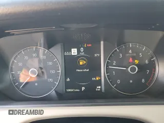 2019 Land Rover Range Rover Velar S with VIN SALYB2EX0KA225068, listed as a Copart auction lot 48561725 with 109,041 mi miles and Salvage Title. Bid and sale history available at DreamBid. Image 9.