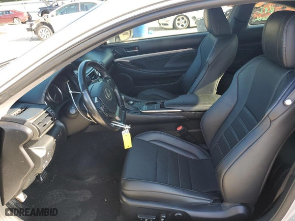 2015 Lexus RC 350 with VIN JTHSE5BC5F5002478, listed as a Copart auction lot 69743824 with 100,098 mi miles and Salvage Title. Bid and sale history available at carsss.com. Image 7.