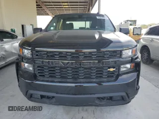 2022 Chevrolet Silverado 1500 Custom with VIN 3GCPWBEK0NG214671, listed as a Copart auction lot 51872465 with 92,684 mi miles and Non Repairable. Bid and sale history available at DreamBid. Image 5.