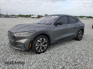 2021 Ford Mustang Mach-E Premium with VIN 3FMTK3SS5MMA38829, listed as a Copart auction lot 52084445 with Not Provided miles and Salvage Title. Bid and sale history available at DreamBid. Image 1.