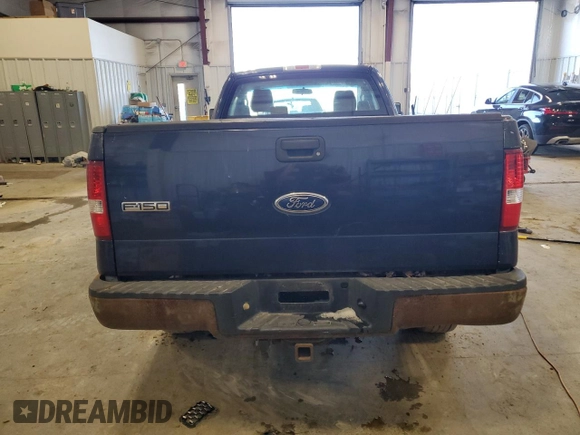 2005 Ford F-150 XL with VIN 1FTRF12W15NA34990, listed as a Copart auction lot 48119125 with 0 mi miles and Clean Title. Bid and sale history available at carsss.com. Image 6.