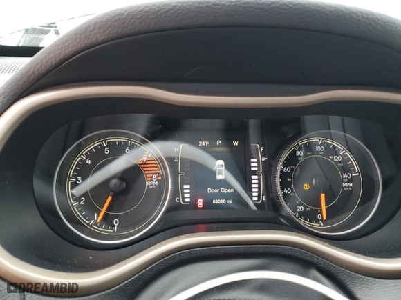 2016 Jeep Cherokee Latitude with VIN 1C4PJMCS7GW193173, listed as a Copart auction lot 46290115 with 89,060 mi miles and Salvage Title. Bid and sale history available at carsss.com. Image 9.