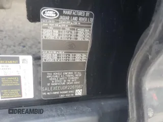 2024 Land Rover Defender X with VIN SALEXEEU0R2261987, listed as a Copart auction lot 46060625 with 5,062 mi miles and Salvage title. Bid and sale history available at DreamBid. Image 15.