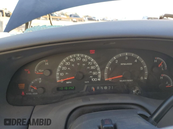 2003 Ford F-150 XL with VIN 1FTRF072X3KC94240, listed as a Copart auction lot 86130954 with 101,042 mi miles and Salvage title. Bid and sale history available at DreamBid. Image 9.
