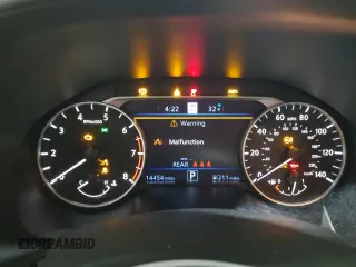 2024 Nissan Altima 2.5 SV with VIN 1N4BL4DV4RN318982, listed as a Copart auction lot 45954455 with 14,454 mi miles and Salvage Title. Bid and sale history available at carsss.com. Image 9.