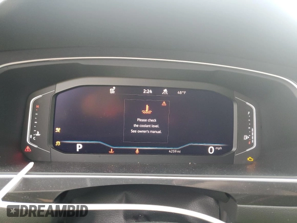 2024 Volkswagen Tiguan SEL R-Line с VIN 3VV4B7AXXRM177585, выставлен на аукционе Copart как лот 56230755 с пробегом 4 259 миль миль и Списание • Salvage title. История ставок и продаж доступна на DreamBid. Изображение 9.