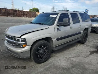 2004 Chevrolet Suburban LT with VIN 3GNEC16T34G267226, listed as a Copart auction lot 47104825 with 128,683 mi miles and Salvage Title. Bid and sale history available at carsss.com. Image 1.