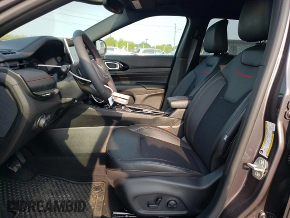 2024 Jeep Compass Trailhawk with VIN 3C4NJDDN8RT130513, listed as a Copart auction lot 59196375 with 1,845 mi miles and Salvage title. Bid and sale history available at DreamBid. Image 7.