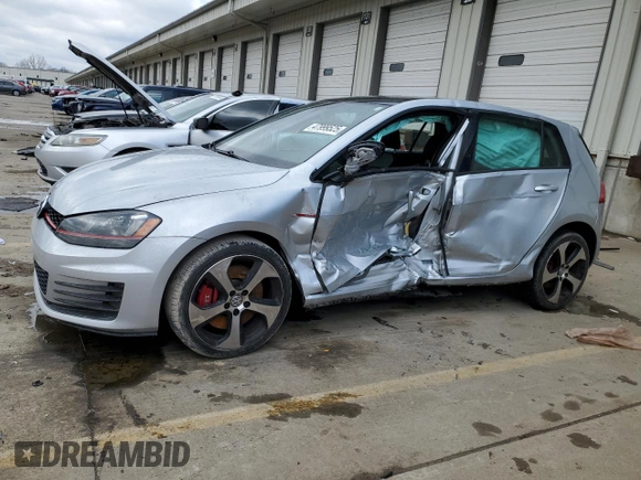 2016 Volkswagen GTI Autobahn z VIN 3VW547AU0GM031466, wystawiony jako Copart lot #47999525 z przebiegiem Nie podano mil oraz Szkoda całkowita • Salvage title. Historia ofert i sprzedaży dostępna na DreamBid. Obrazek 1.