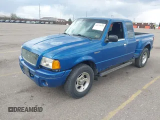 2001 Ford Ranger XL Fleet with VIN 1FTZR15E21PA61673, listed as a IAAI auction lot 42172133 with 188,793 mi miles. Bid and sale history available at carsss.com. Image 2.