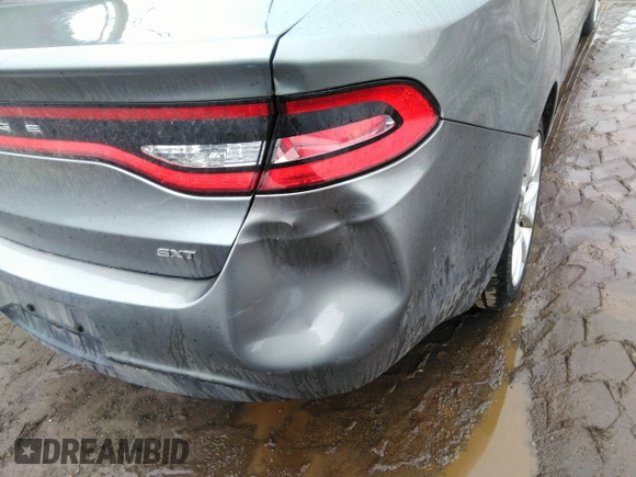 2013 Dodge Dart SXT with VIN 1C3CDFBA7DD117457, listed as a IAAI auction lot 41729302 with 123,422 mi miles. Bid and sale history available at carsss.com. Image 12.