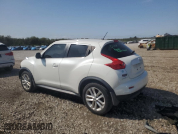 2013 Nissan Juke SV with VIN JN8AF5MVXDT218655, listed as a Copart auction lot 51017065 with 81,170 mi miles and Salvage Title. Bid and sale history available at carsss.com. Image 2.