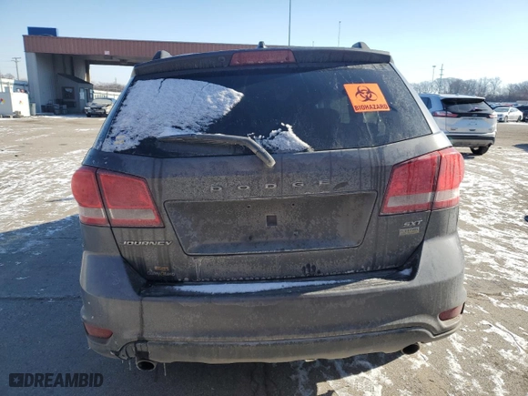 2015 Dodge Journey SXT with VIN 3C4PDCBG7FT743748, listed as a Copart auction lot 42167475 with 158,974 mi miles and Salvage Title. Bid and sale history available at carsss.com. Image 6.