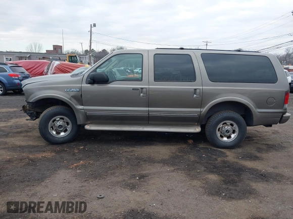 2005 Ford Excursion Limited with VIN 1FMNU43S25ED44885, listed as a IAAI auction lot 41322350 with 65,112 mi miles and . Bid and sale history available at DreamBid. Image 14.