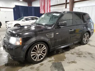 2009 Land Rover Range Rover Sport SC with VIN SALSH23439A195393, listed as a Copart auction lot 73219624 with 185,808 mi miles and Salvage Title. Bid and sale history available at DreamBid. Image 1.