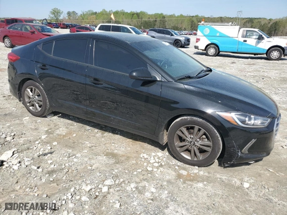 2018 Hyundai Elantra Value Edition with VIN 5NPD84LF4JH214592, listed as a Copart auction lot 50581525 with 65,511 mi miles and Salvage Title. Bid and sale history available at carsss.com. Image 4.