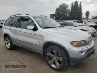 2006 BMW X5 4.4i with VIN 5UXFB535X6LV27980, listed as a Copart auction lot 72428424 with 185,202 mi miles and Salvage Title. Bid and sale history available at carsss.com. Image 4.