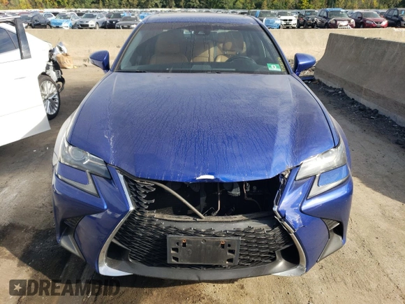 2016 Lexus GS 350 with VIN JTHCZ1BL3GA000285, listed as a Copart auction lot 72135184 with 79,400 mi miles and Salvage Title. Bid and sale history available at carsss.com. Image 5.