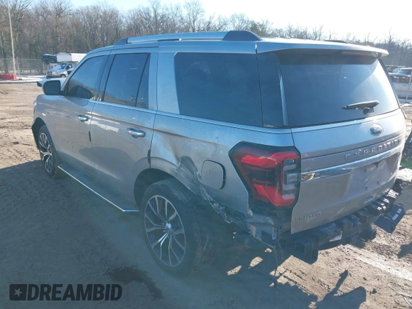 2023 Ford Expedition Limited с VIN 1FMJU2A80PEA15017, выставлен на аукционе IAAI как лот 41292667 с пробегом 52 606 миль миль и . История ставок и продаж доступна на DreamBid. Изображение 3.